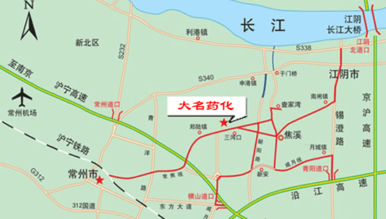 奇樂機(jī)械（大名藥化）地圖