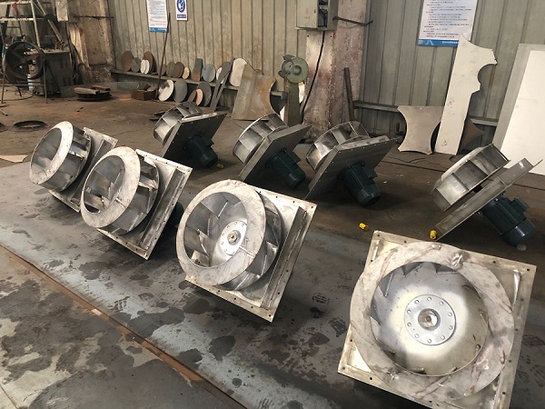 離心通風機 風機制作現場